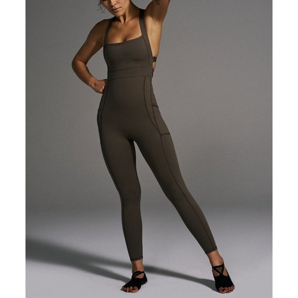 🎉LAST CHANCE🎉 FP MOVEMENT My High Onesie / Charcoal Brown - Picture 6 of 10